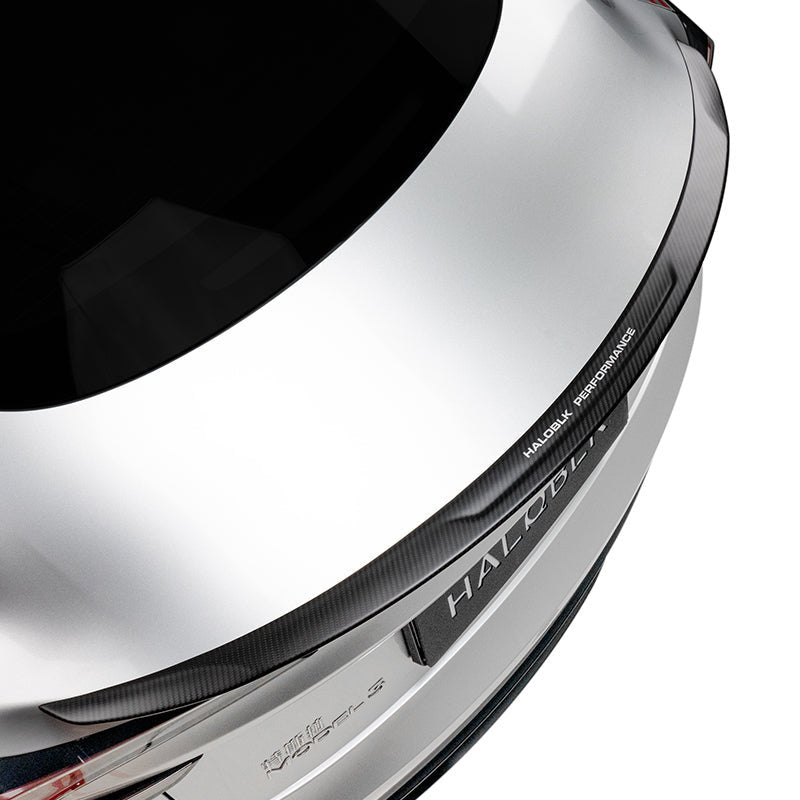 HALOBLK Carbon Fiber Rear Spoiler for Tesla