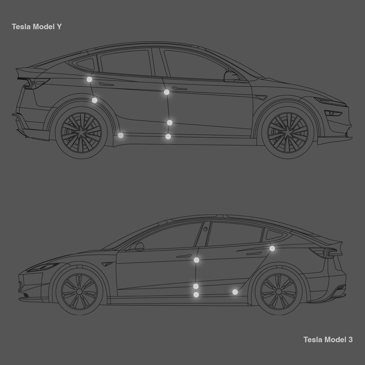 Door Defender V2.0 for Tesla Model 3&Y