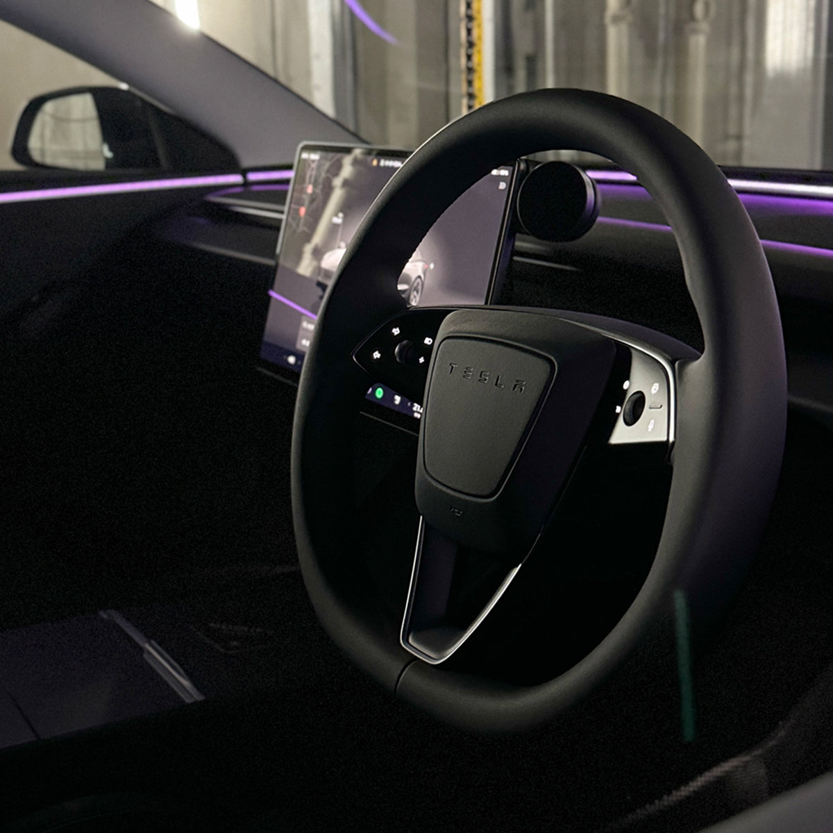 ที่ชาร์จ MagSafe ด้านหน้ารถสำหรับ Tesla Model 3 & Model Y