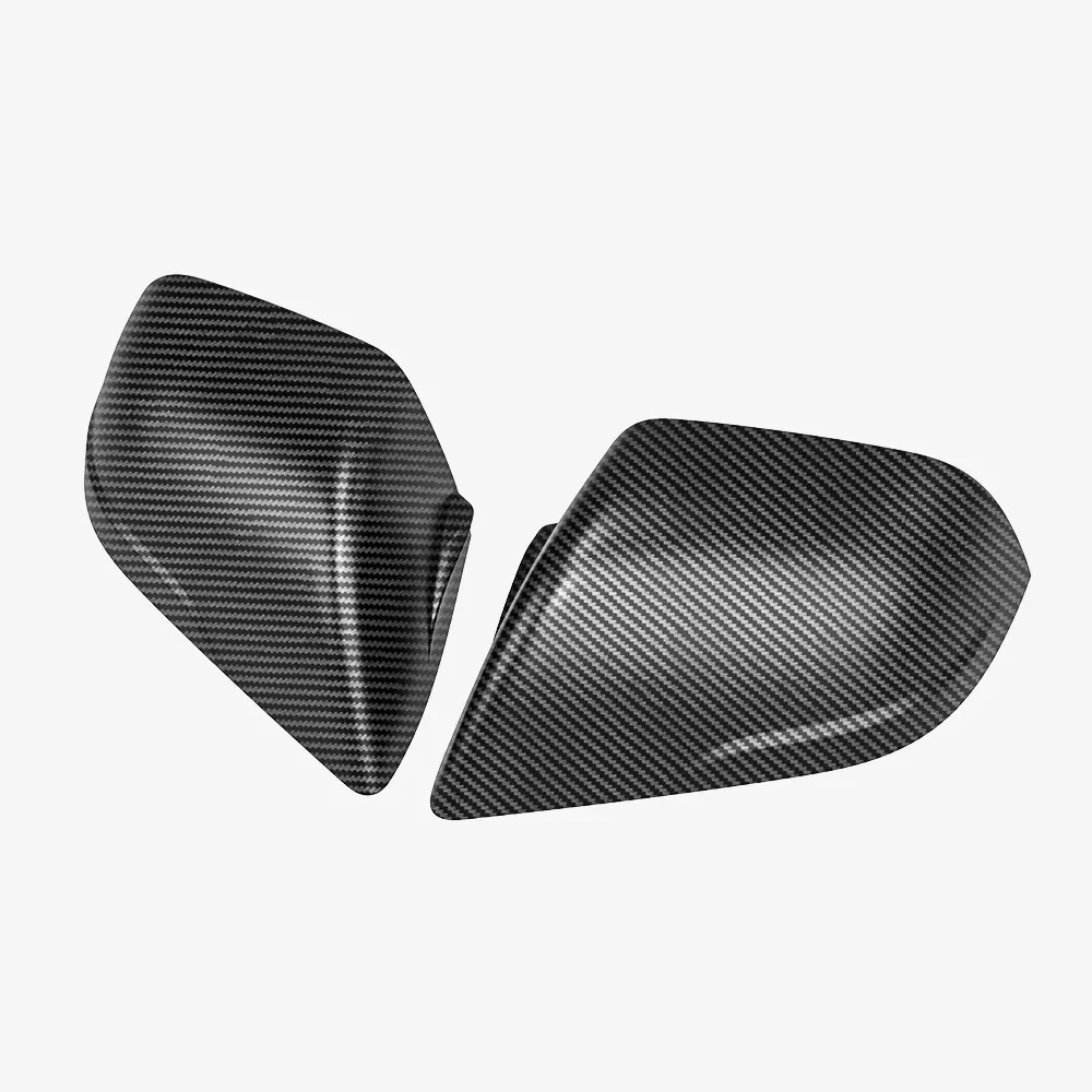 HaloBLK Carbon Fiber Side Mirror Caps for Tesla