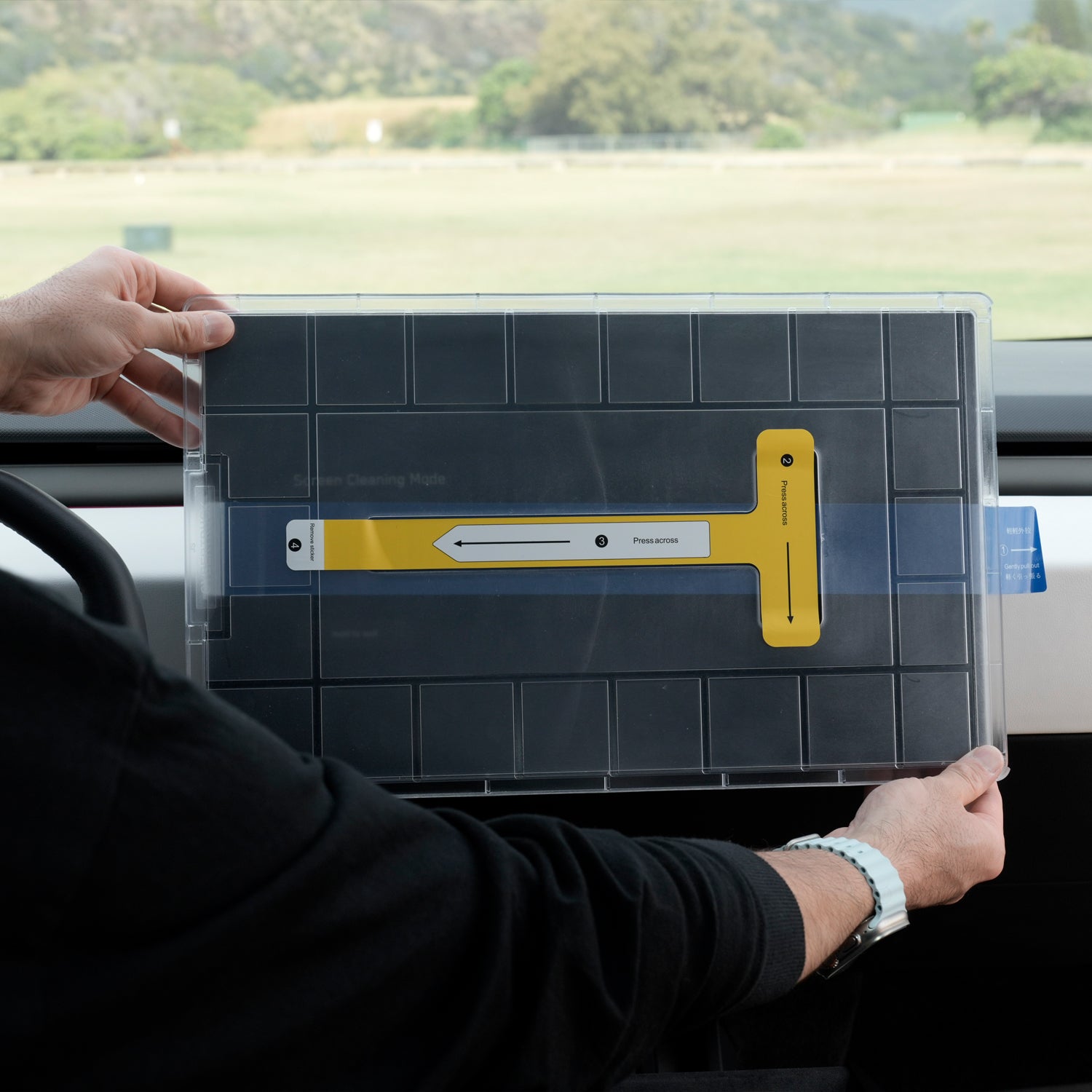 Screen Defender for Cybertruck Front & Rear (Anti-glare)