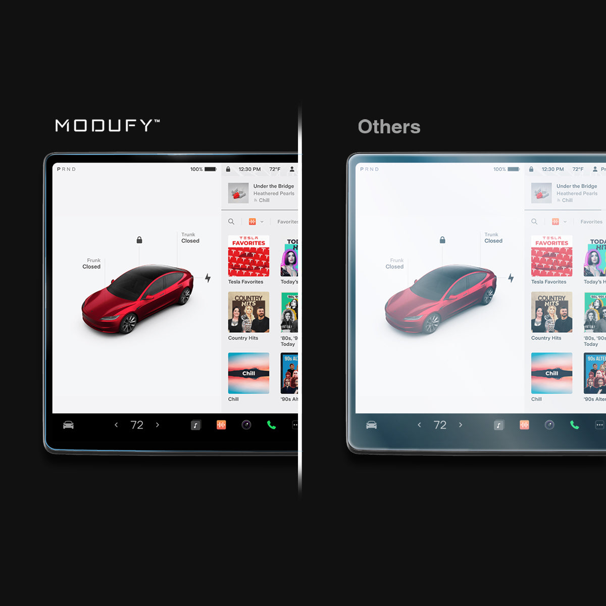 Screen Defender for Tesla Model 3/Y (Anti-glare)