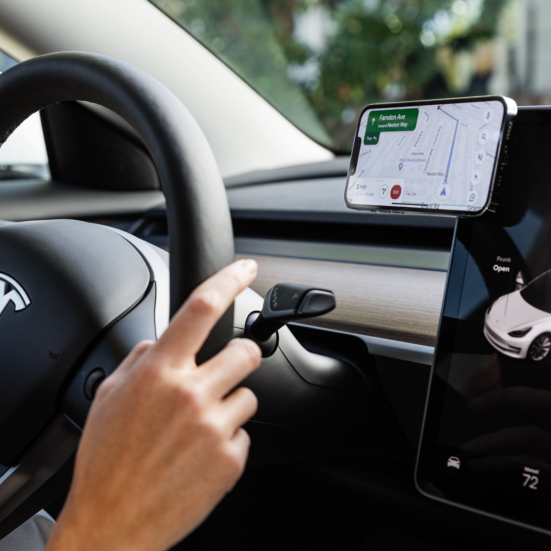 Front MagSafe Charger for Tesla