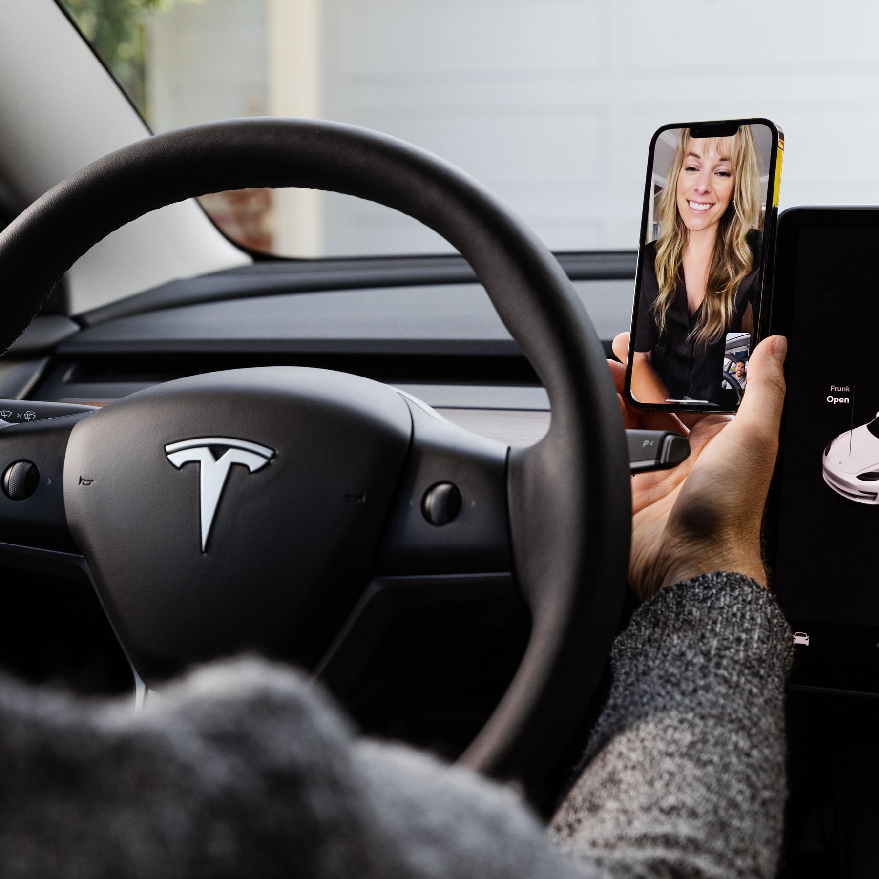 Front MagSafe Charger for Tesla