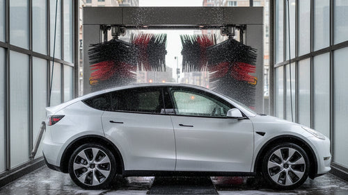 Tesla Car Wash Mode Guide: What to Do Before Using an Automatic Car Wash