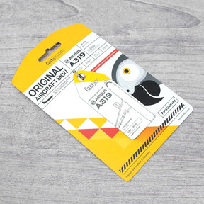 fastjet Airbus A319 フライトタグ