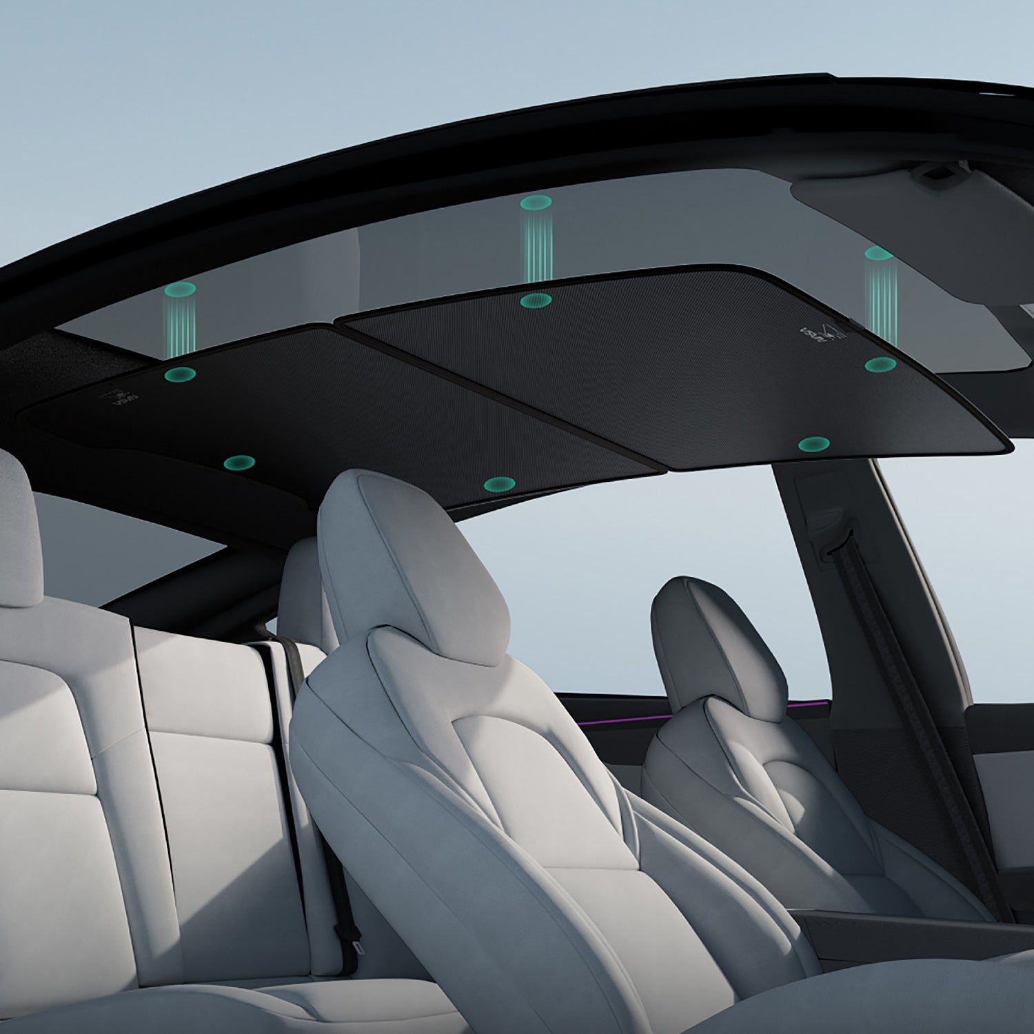 HALOBLK Roof Glass SunShade (NASA)