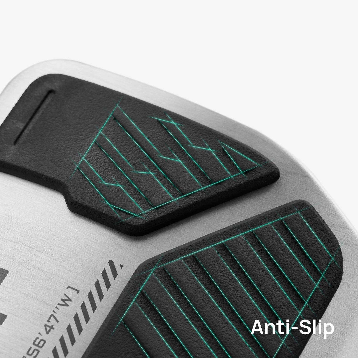 HALOBLK Alloy Car Pedal Covers for Tesla