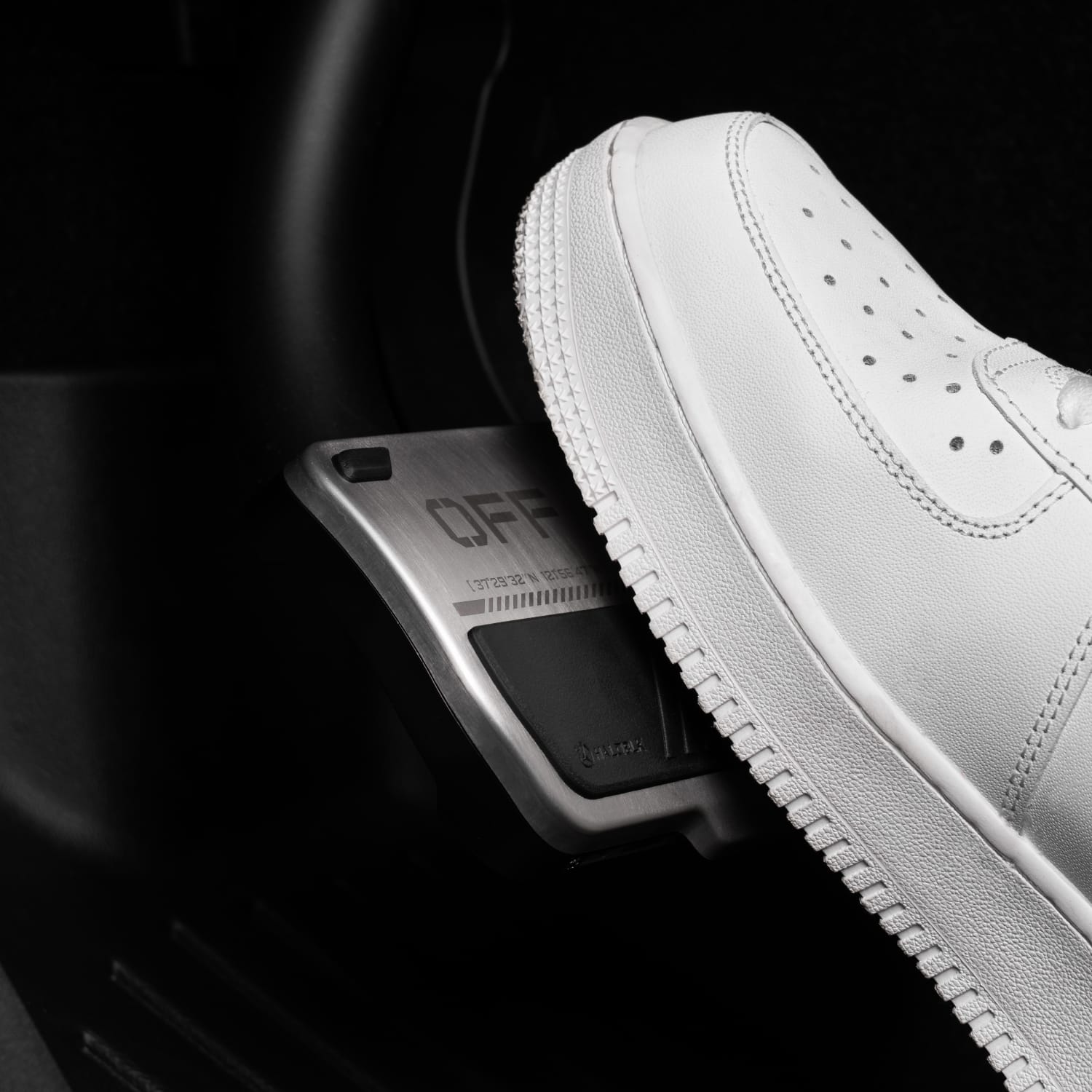 HALOBLK Alloy Car Pedal Covers for Tesla