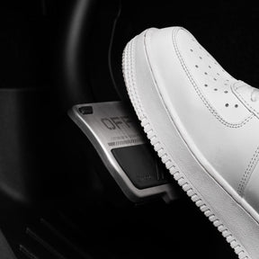 HALOBLK Alloy Car Pedal Covers for Tesla