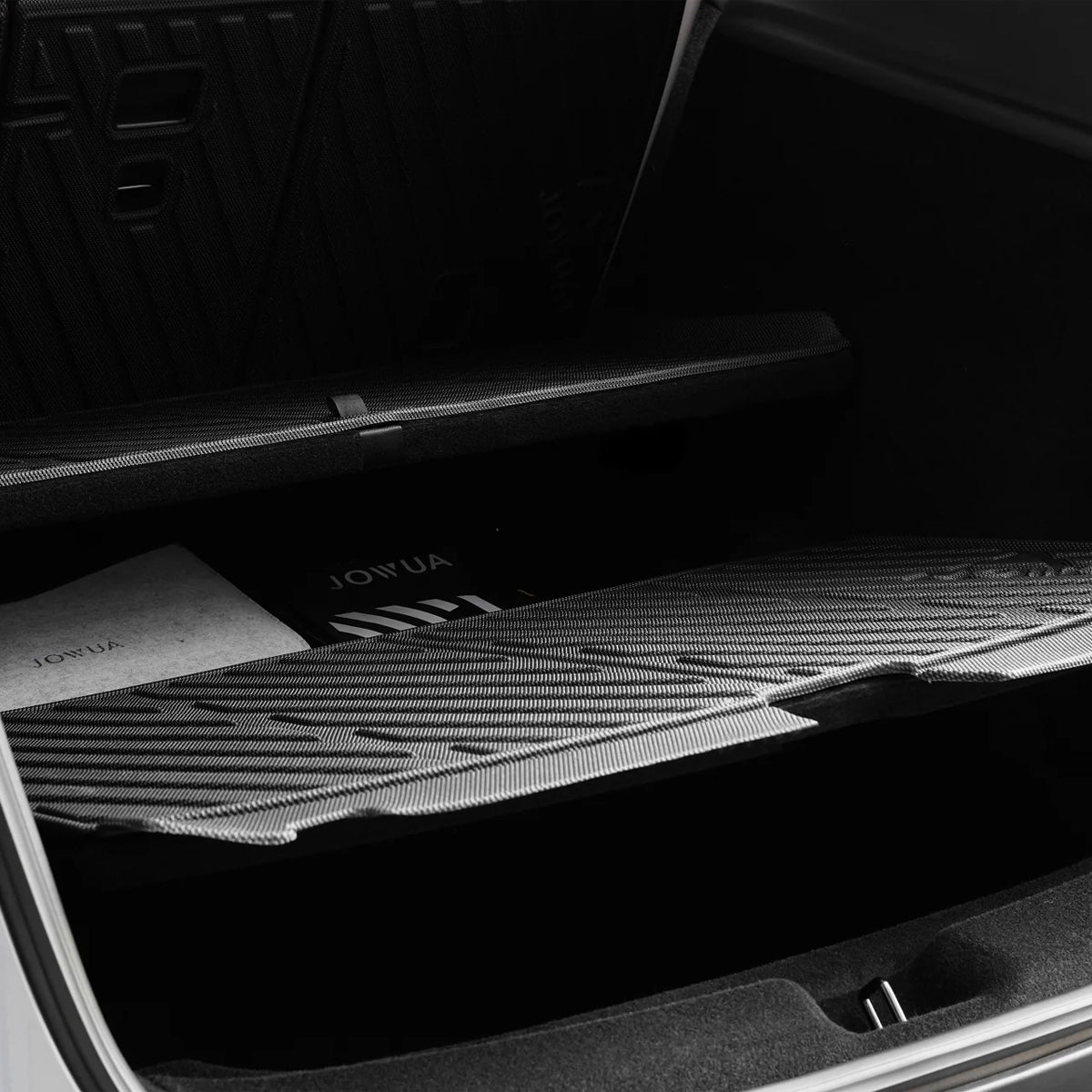JOWUA Model Y (Juniper 2025+) EasyShield Waterproof Trunk Liner + Rear Seats Back Cover Bundle