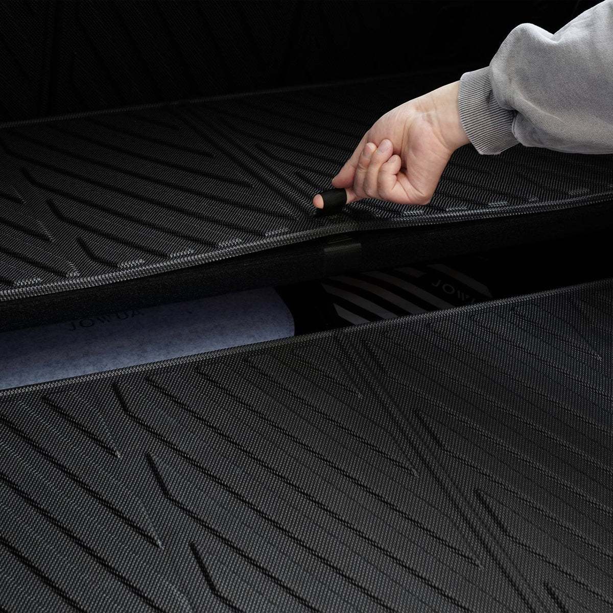JOWUA Model Y (Juniper 2025+) EasyShield Waterproof Trunk Liner + Rear Seats Back Cover Bundle