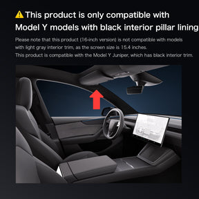 [Pre-order] Screen Defender for Tesla Model Y Front & Rear (16inch & 8inch)